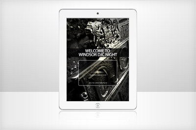 윈저 DJC NIGHT iPad 어플리케이션